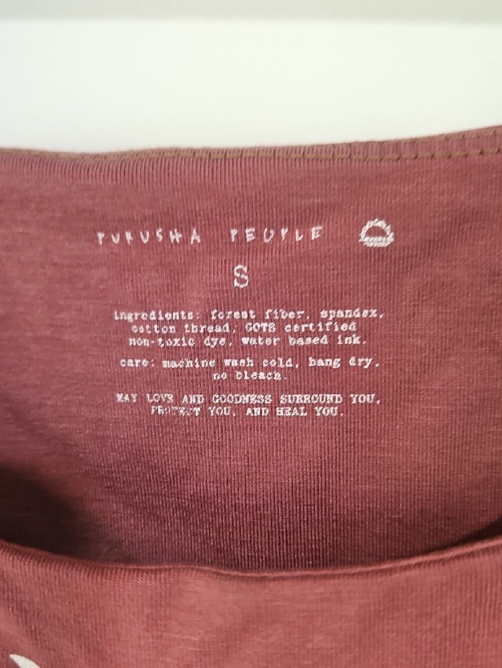 Women's Rust Moon Phase Cropped Tank Top Size Small - Picture 2 of 5